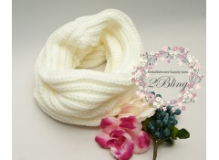 Neck warmer, Scarf, Plain , MEDIUM (Ver. 1),  Age:  2yo -adult